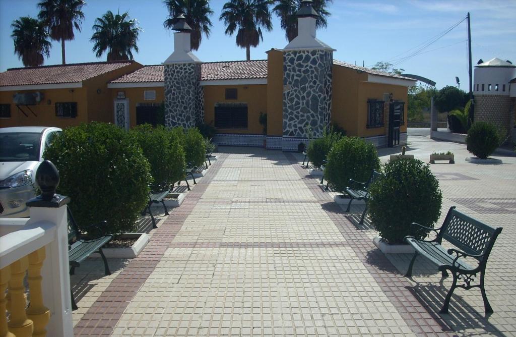 Hostal Don Diego San Juan Del Puerto Eksteriør bilde
